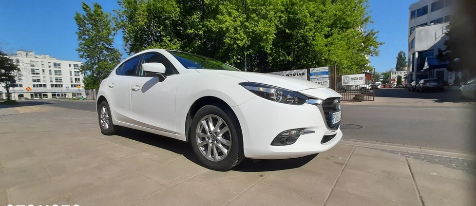 Mazda 3 cena 52700 przebieg: 72800, rok produkcji 2017 z Warszawa małe 781